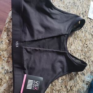 Victoria's Secret VSX black sports bra